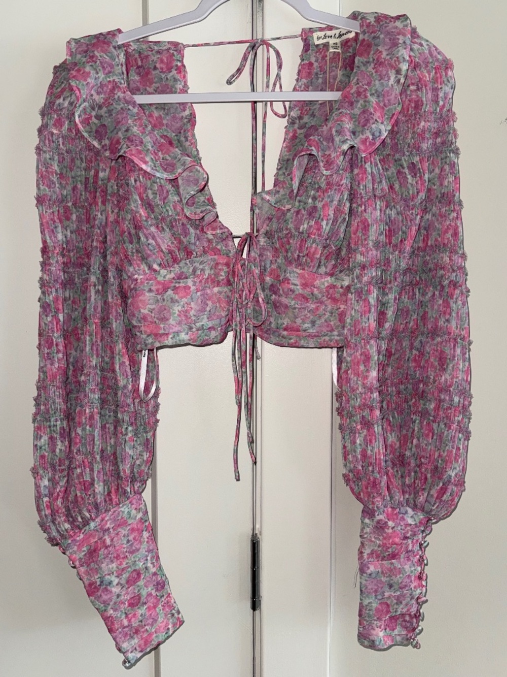 NWT For Love & Lemons Top Sz XS